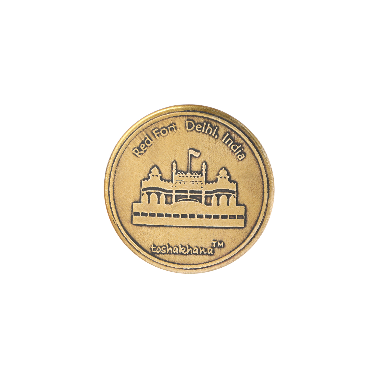 Bottle Opener Cum Fridge Magnet Brass G Red Fort Delhi