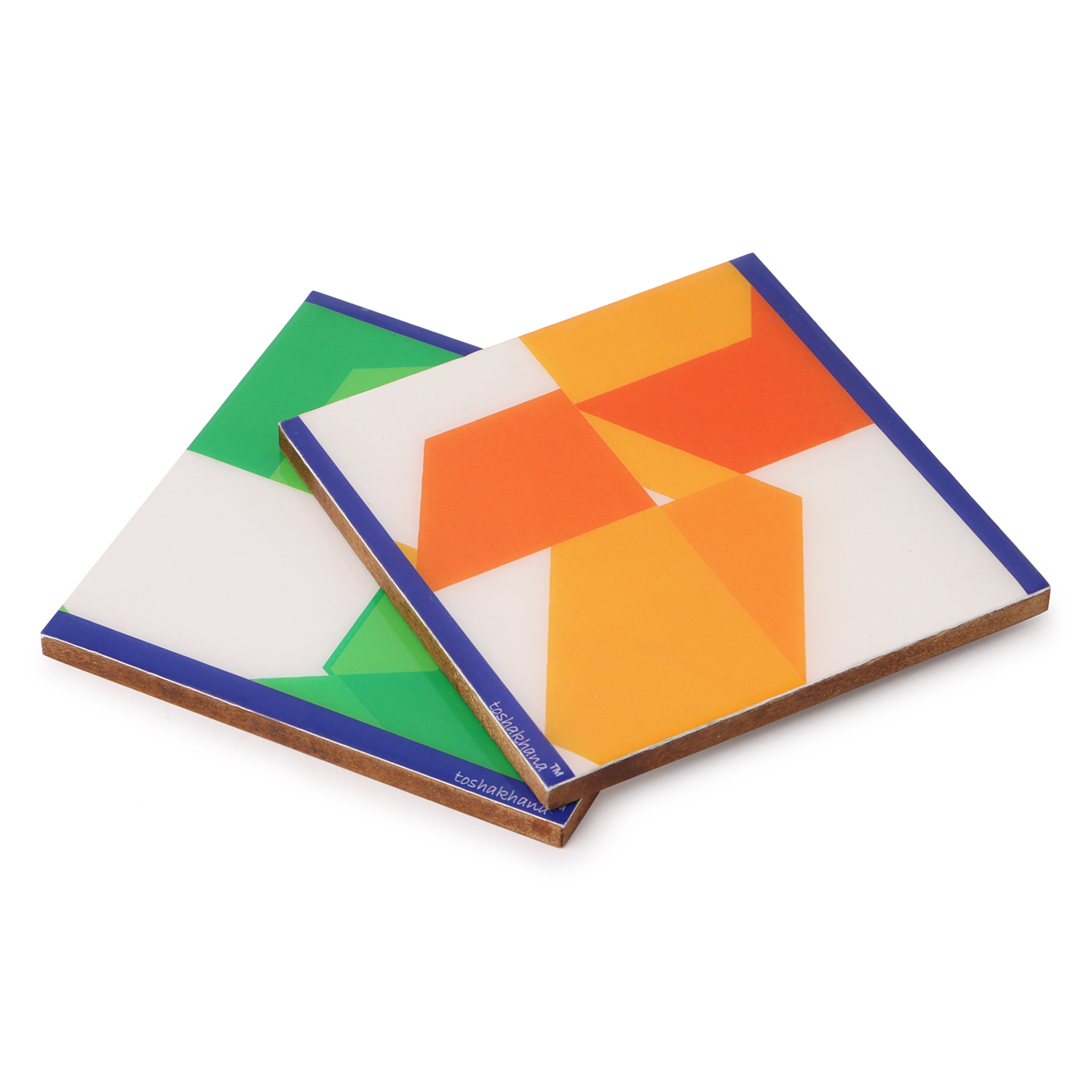 Tri Colour MDF Coaster